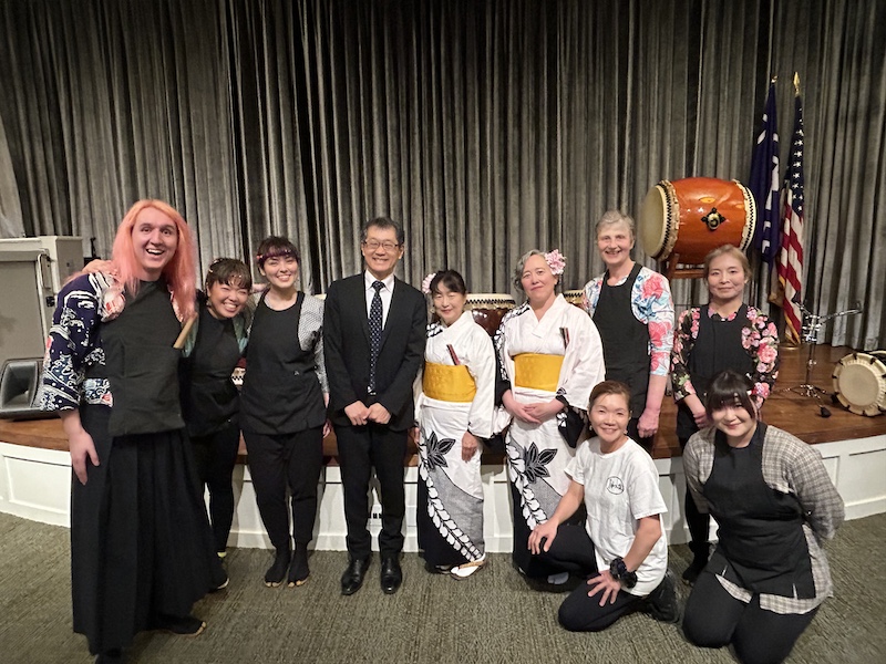 2026桜まつり片平在ニューヨーク大使・総領事と共に